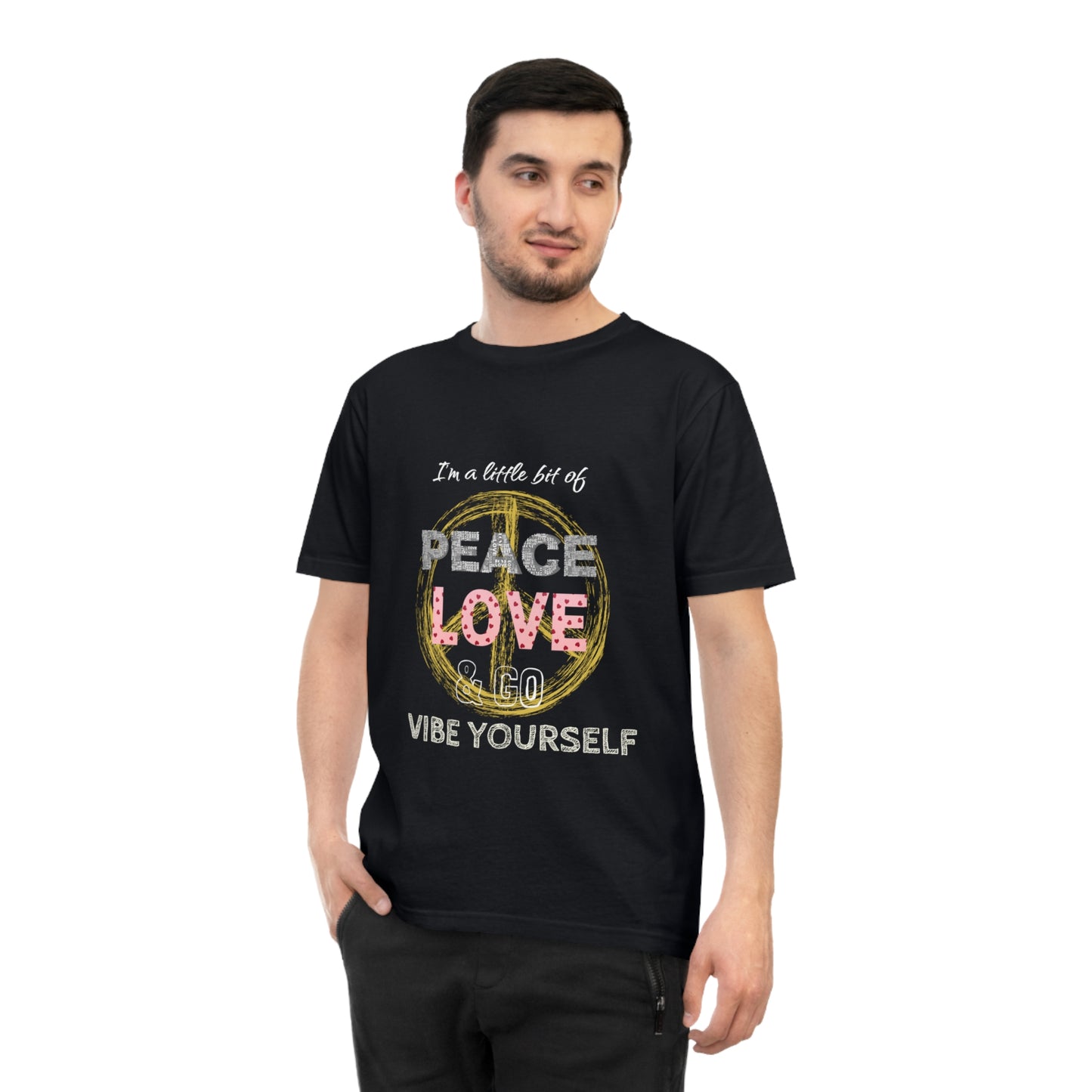 Peace, Love, Go Vibe yourself - Unisex Classic Jersey T-shirt