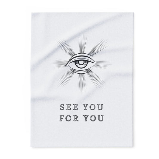 I see you for you Arctic Fleece Blanket | Cozy Throw Blanket