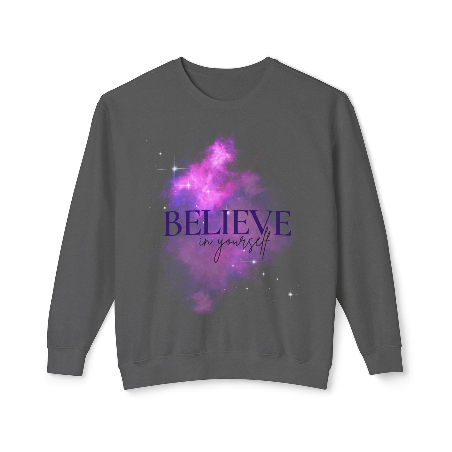 Believe in yourself Unisex Lightweight Crewneck Sweatshirt