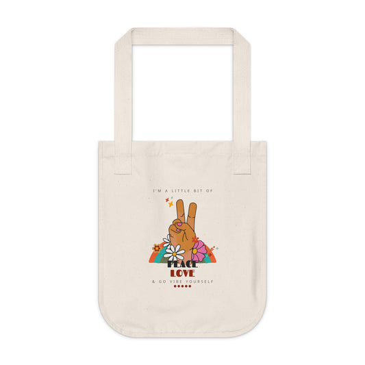 Organic Canvas Tote Bag