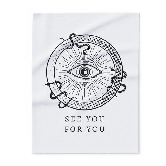 I see you for you Arctic Fleece Blanket | Cozy Throw Blanket