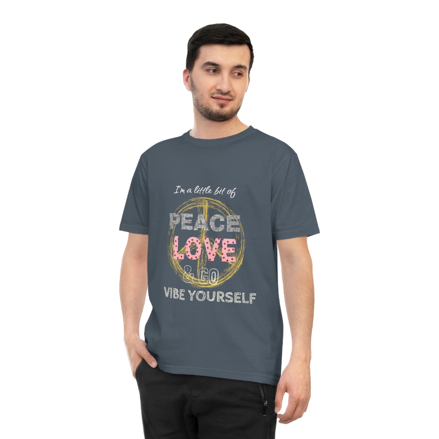 Peace, Love, Go Vibe yourself - Unisex Classic Jersey T-shirt