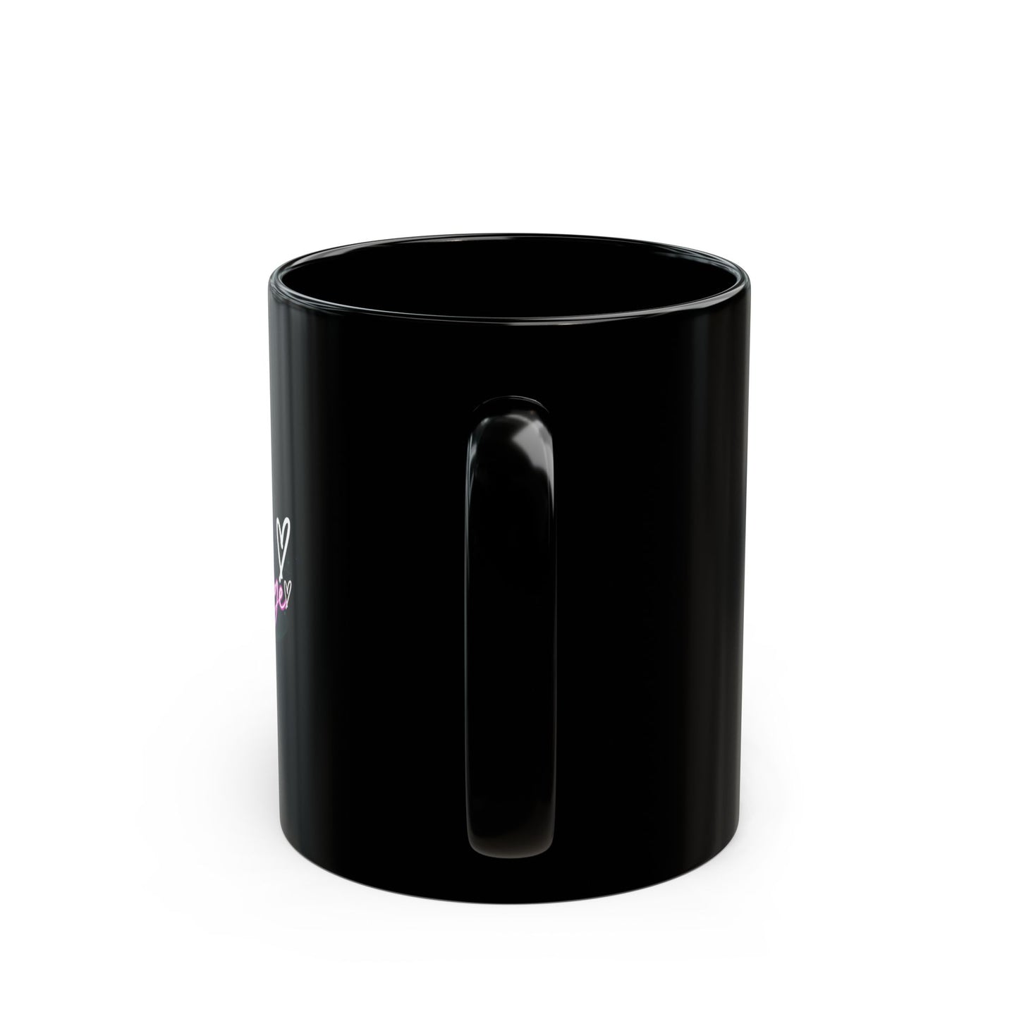 Today: Do no damage Black Mug (11oz)