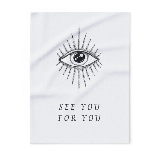 I see you for you Arctic Fleece Blanket | Cozy Throw Blanket