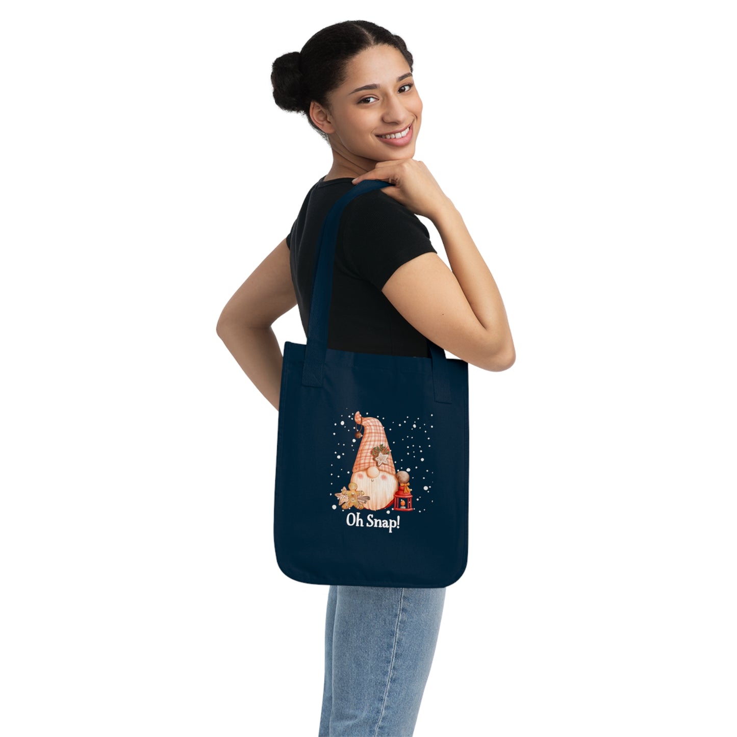 Oh Snap! Organic Canvas Tote Bag