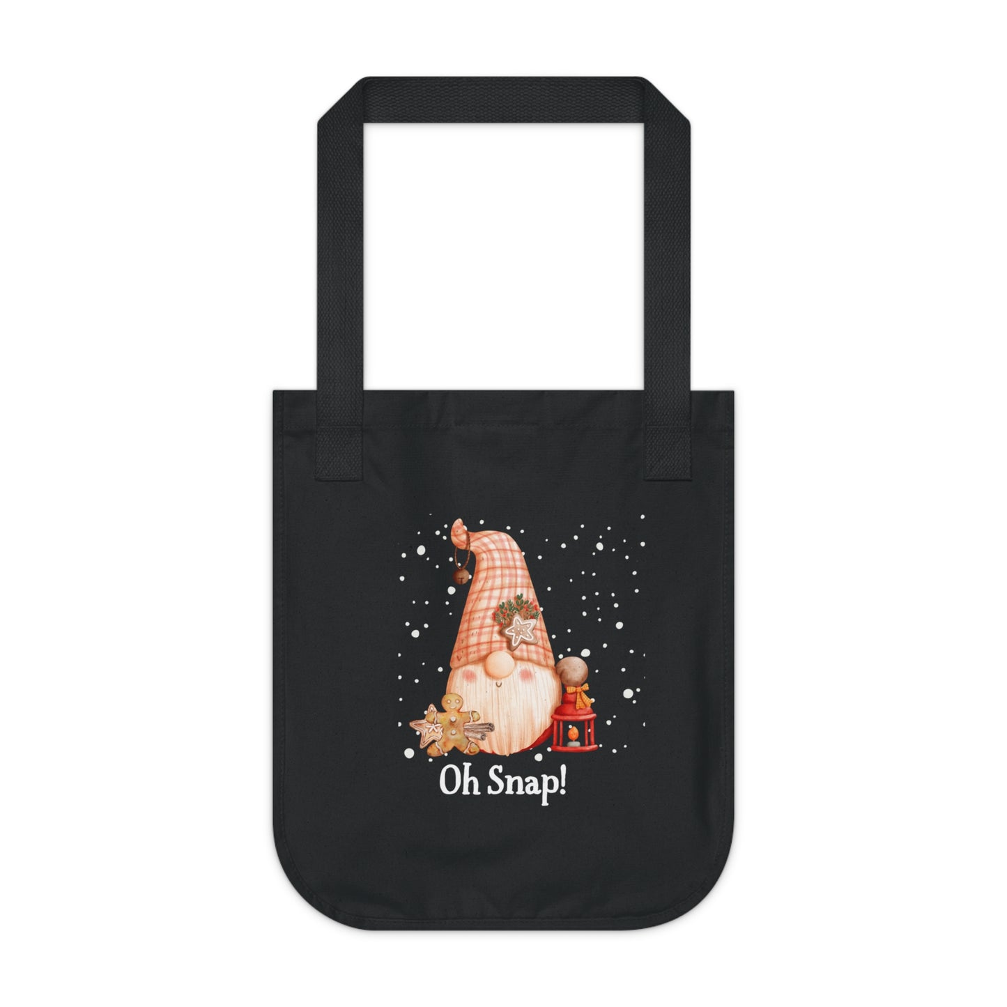 Oh Snap! Organic Canvas Tote Bag