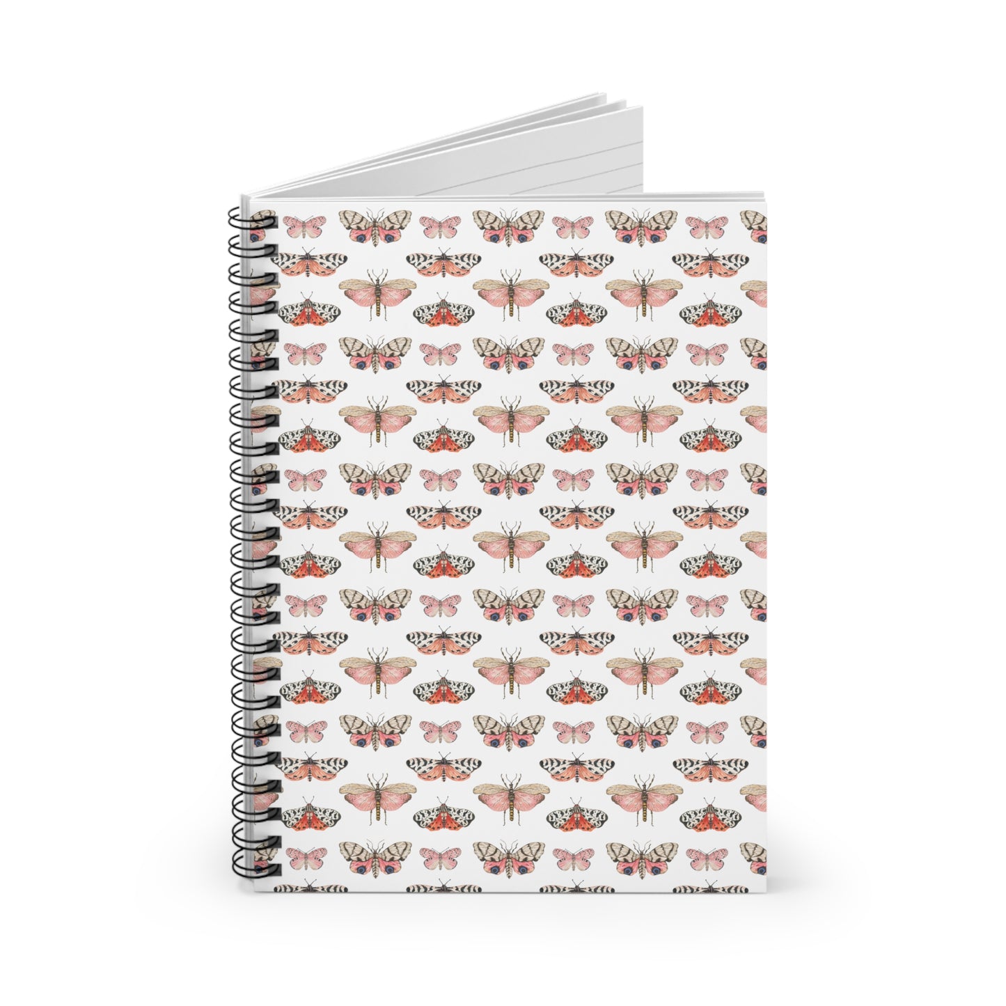 Butterflies Spiral Notebook - Ruled Line