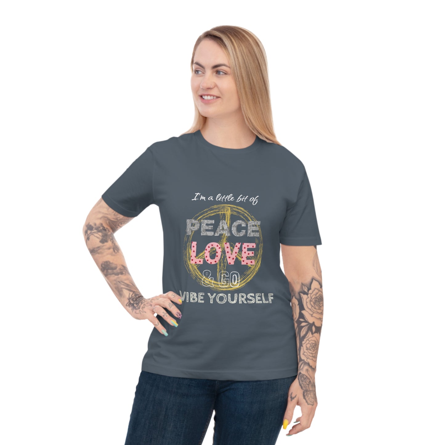 Peace, Love, Go Vibe yourself - Unisex Classic Jersey T-shirt