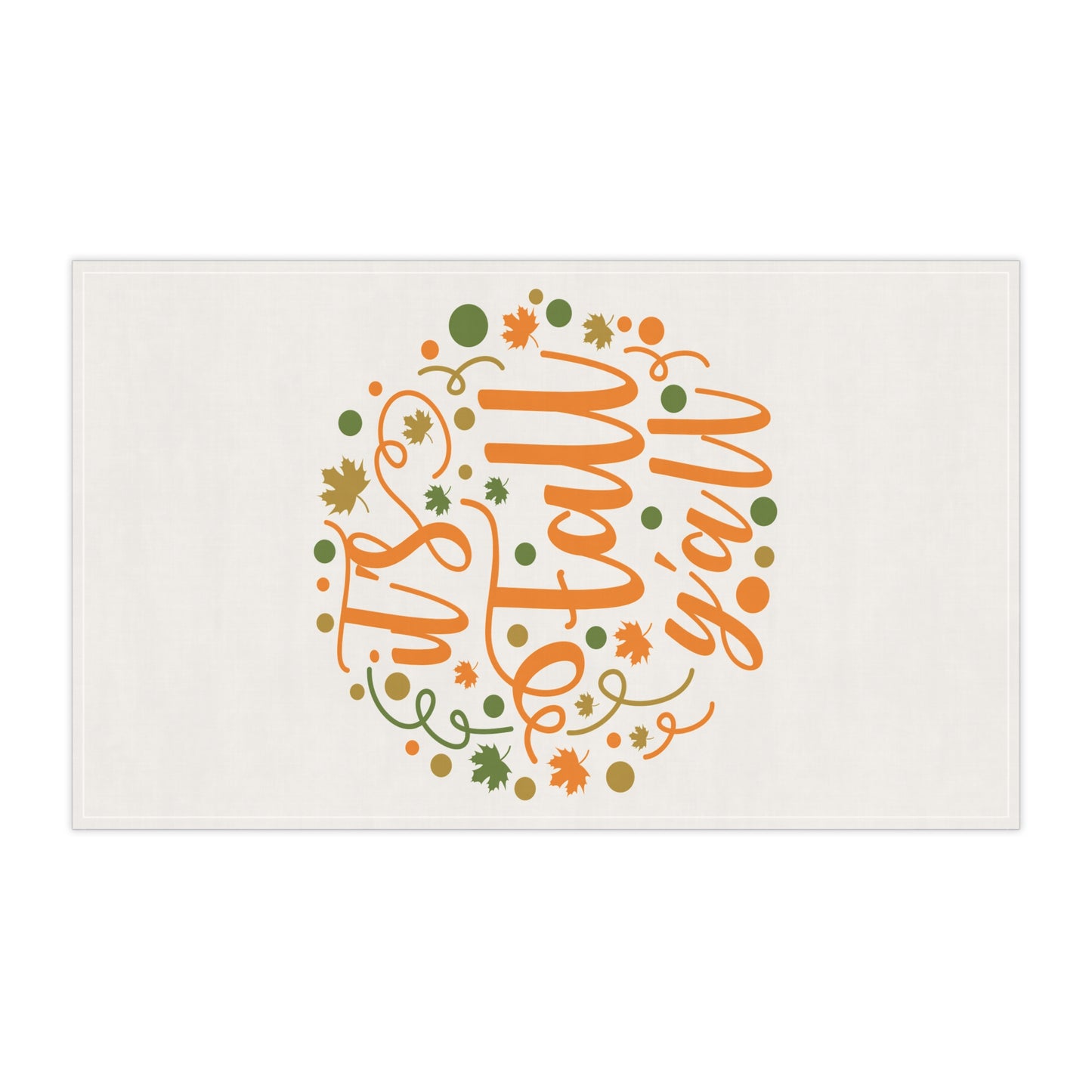 It's Fall Y'all Tea Towels | 100% Cotton Fall-Themed Kitchen Towels