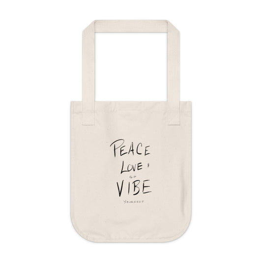 Organic Canvas Tote Bag