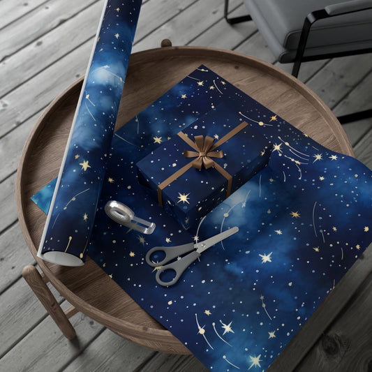 Starry Night Gift Wrap Papers