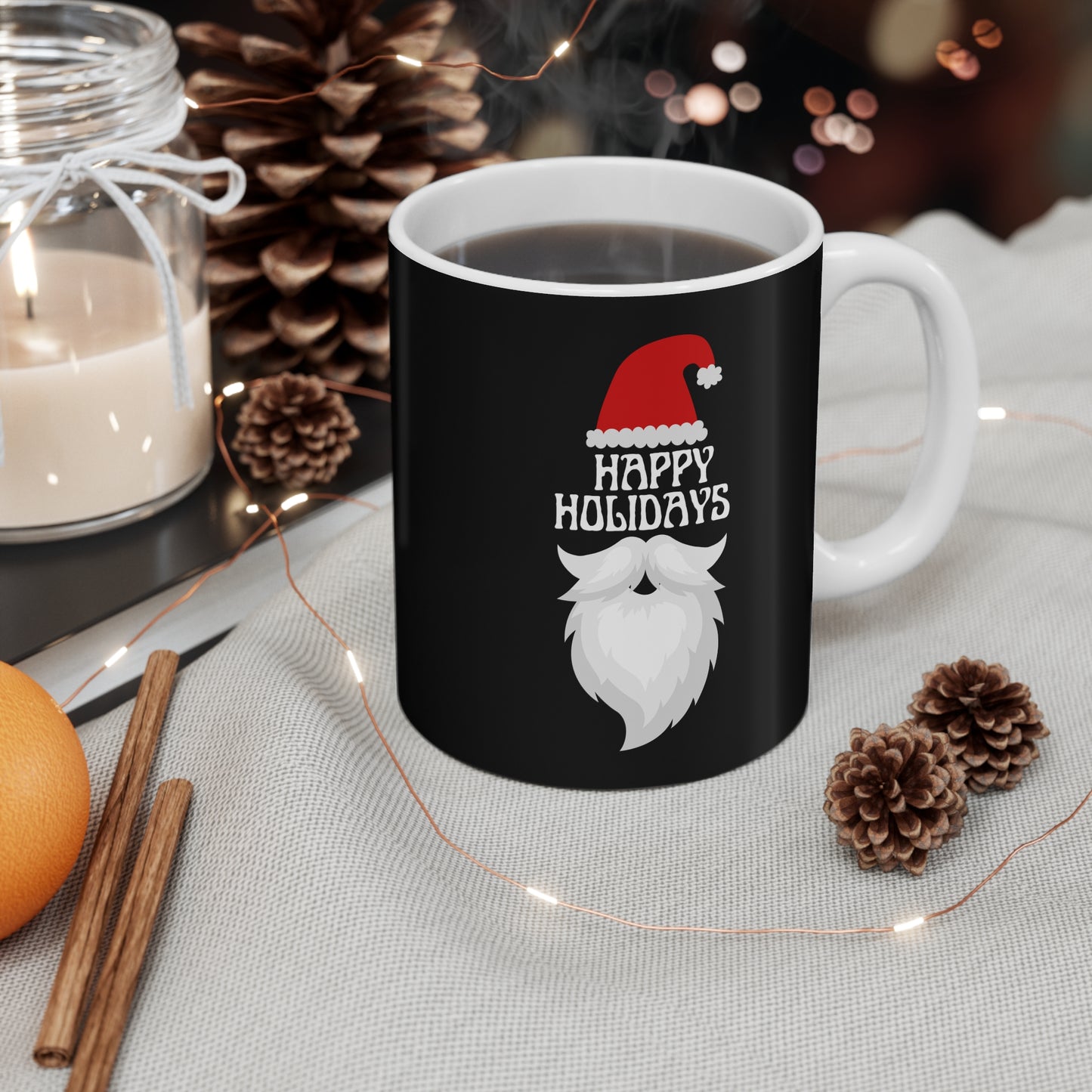 Happy Holidays Mug 11oz