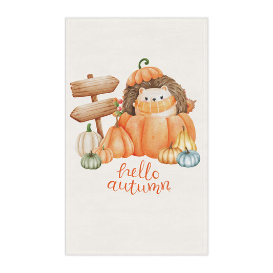 Hello Autumn Tea Towels (cotton)