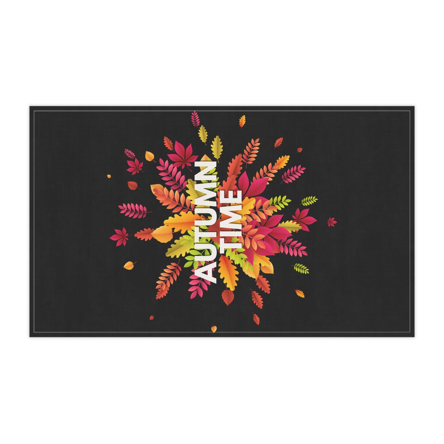 Autumn Time Tea Towels | 100% Cotton Fall-Themed Kitchen Towels