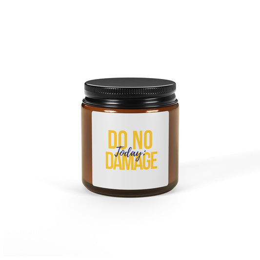 Today do no damage Aromatherapy in Amber Jar