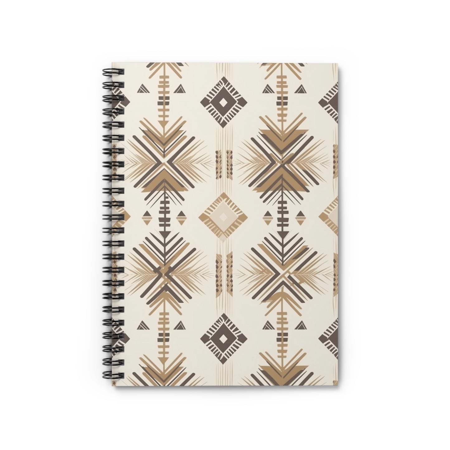 Boho Spiral Notebook - Ruled Line