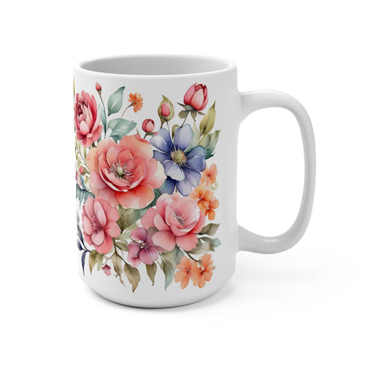 Spring Bouquet Mug 15oz