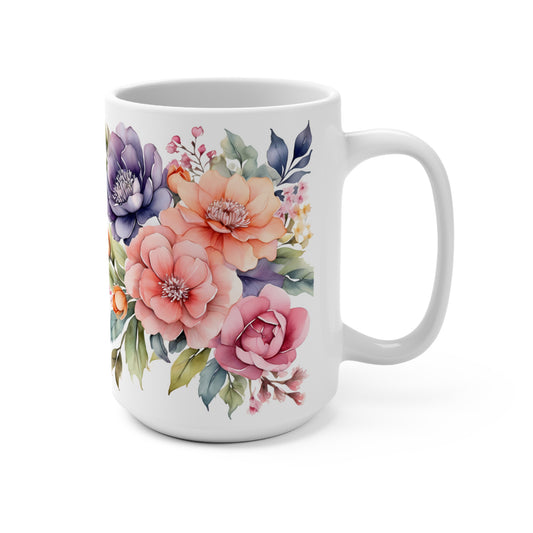 Spring Florals Mug 15oz