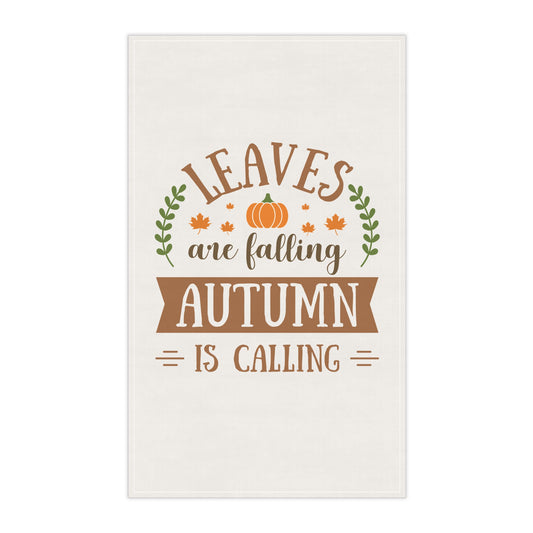 Autumn Is Calling Tea Towels | 100% Cotton Fall-Themed Kitchen Towels