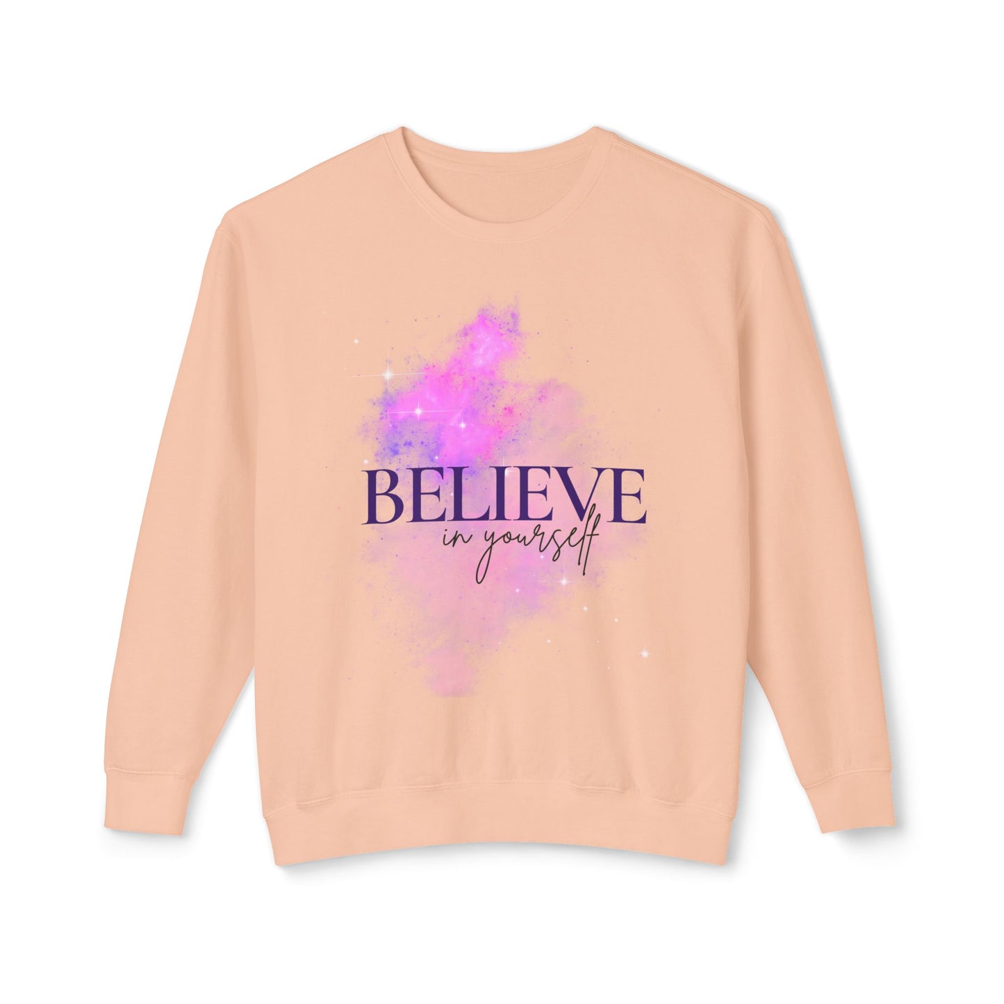 Believe in yourself Unisex Lightweight Crewneck Sweatshirt